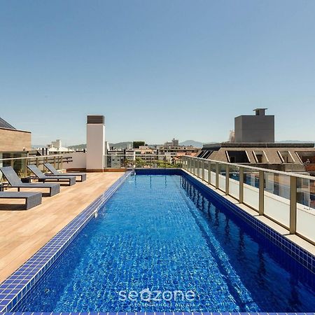 Lindo Studio Moderno A 300M Da Praia Jurere Elu106 ฟลอเรียนอโปลิส ภายนอก รูปภาพ
