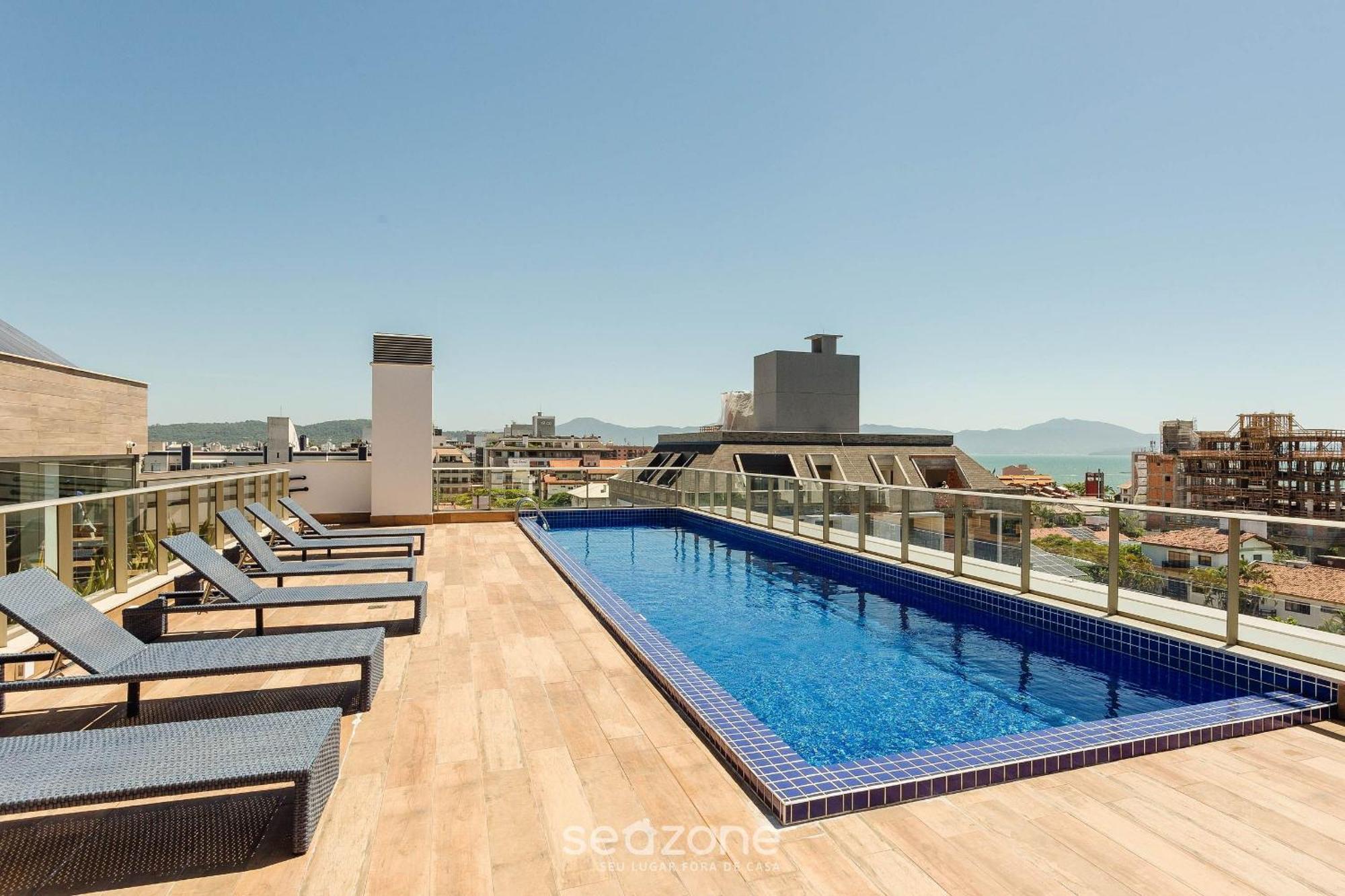 Lindo Studio Moderno A 300M Da Praia Jurere Elu106 ฟลอเรียนอโปลิส ภายนอก รูปภาพ